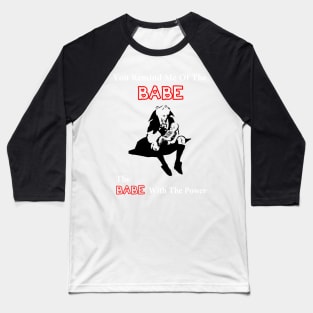 Labyrinth - Babe With Power Baseball T-Shirt